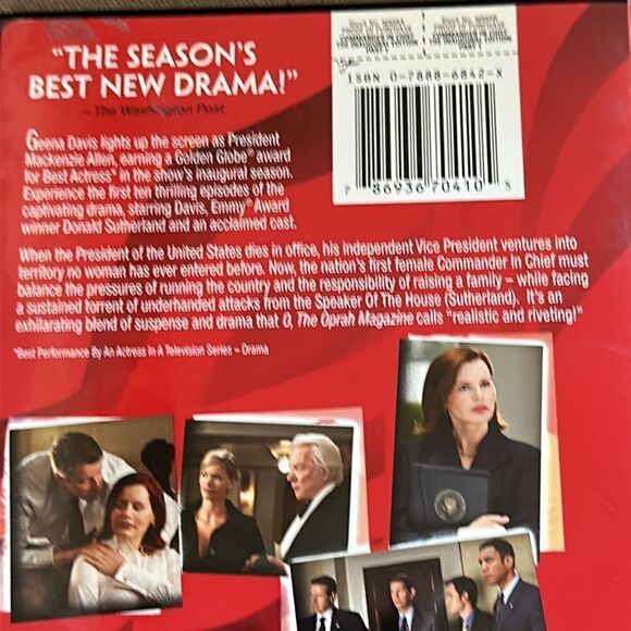 Buena Vista Entertainment “Commander in Chief” Part 1 DVD! - Picture 3 of 4